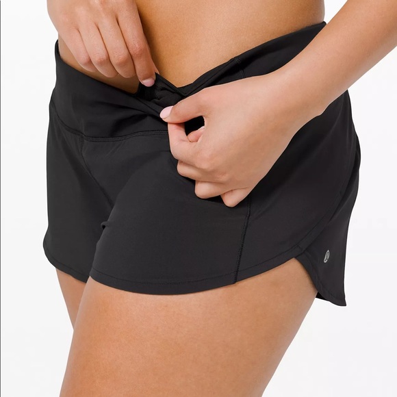 lululemon athletica Pants - Lululemon Black Speed Up 2.5” Shorts